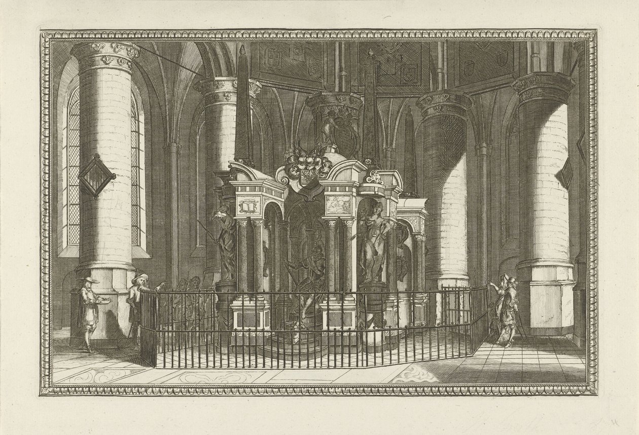 Vilhelm av Oranges grav, 1623 av Anonymous