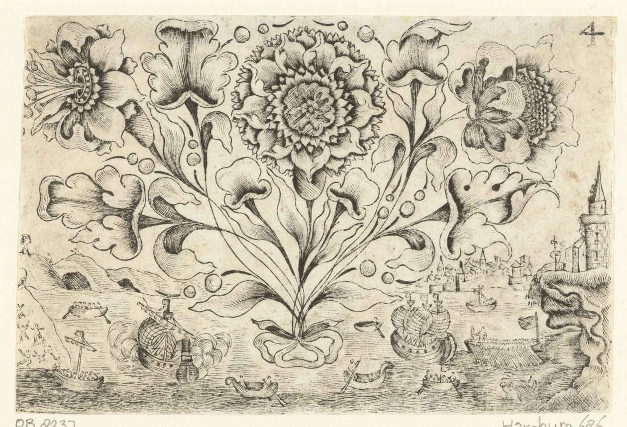 Tre blommor och fyra blad New Flowers and Leaves Book (serietitel) av Anonymous