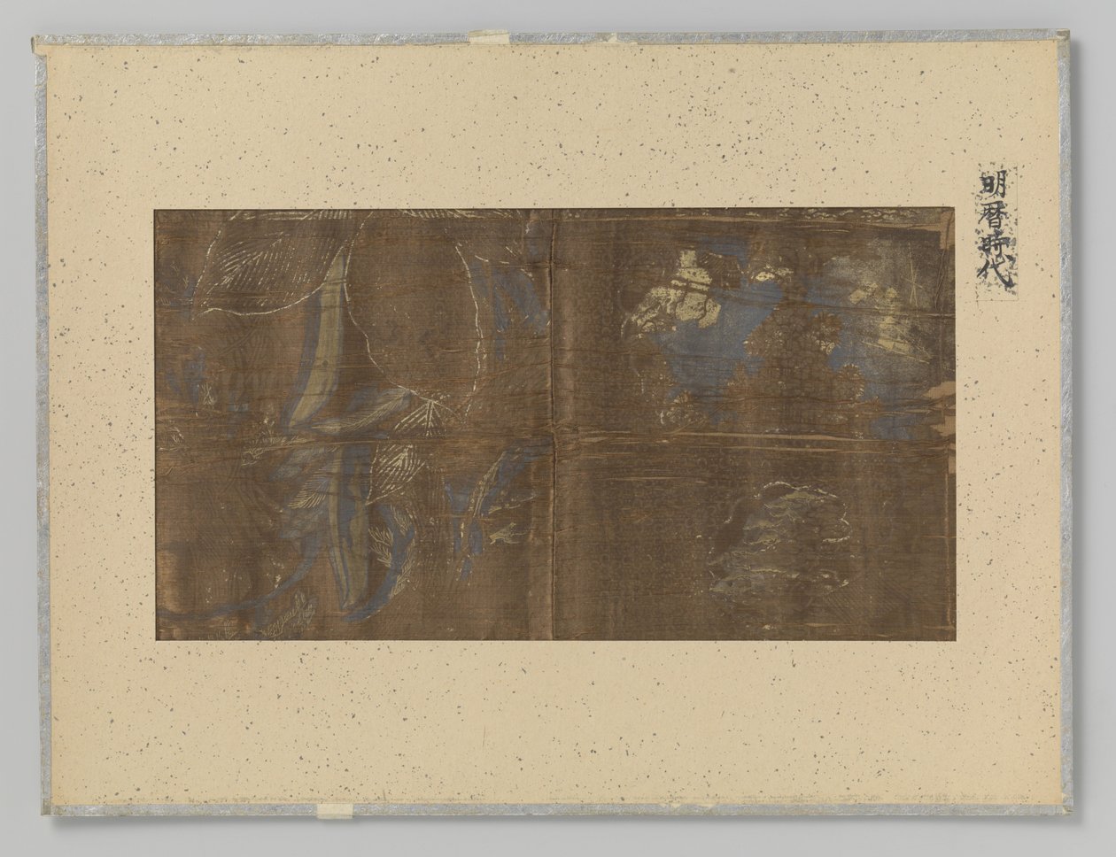 Fragment textil av Anonymous