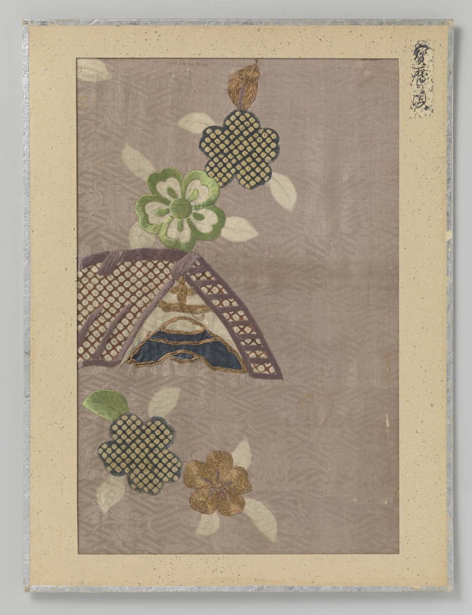 Fragment textil av Anonymous
