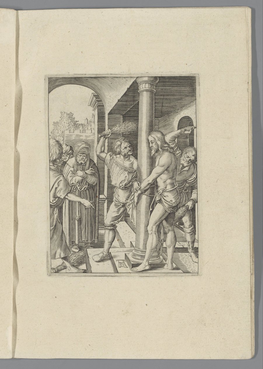 Kristi gissel The Little Passion (serietitel) Passio Christi Ab Alberto Durer Nurenburgensi Effigiata (serietitel) av Anonymous