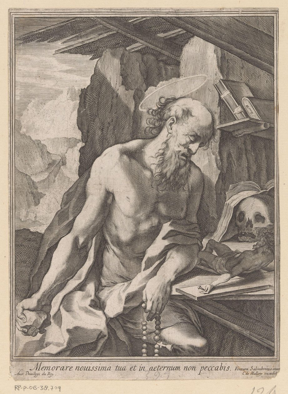 Sankt Jerome av Anonymous