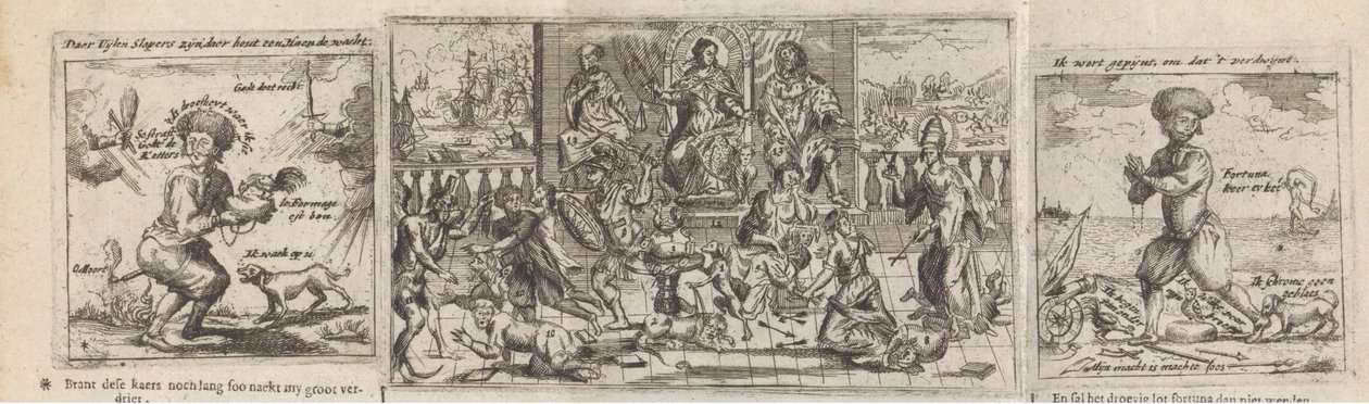Holländsk tragedi, 1673 Hollants sanner teater / Veu tragique d