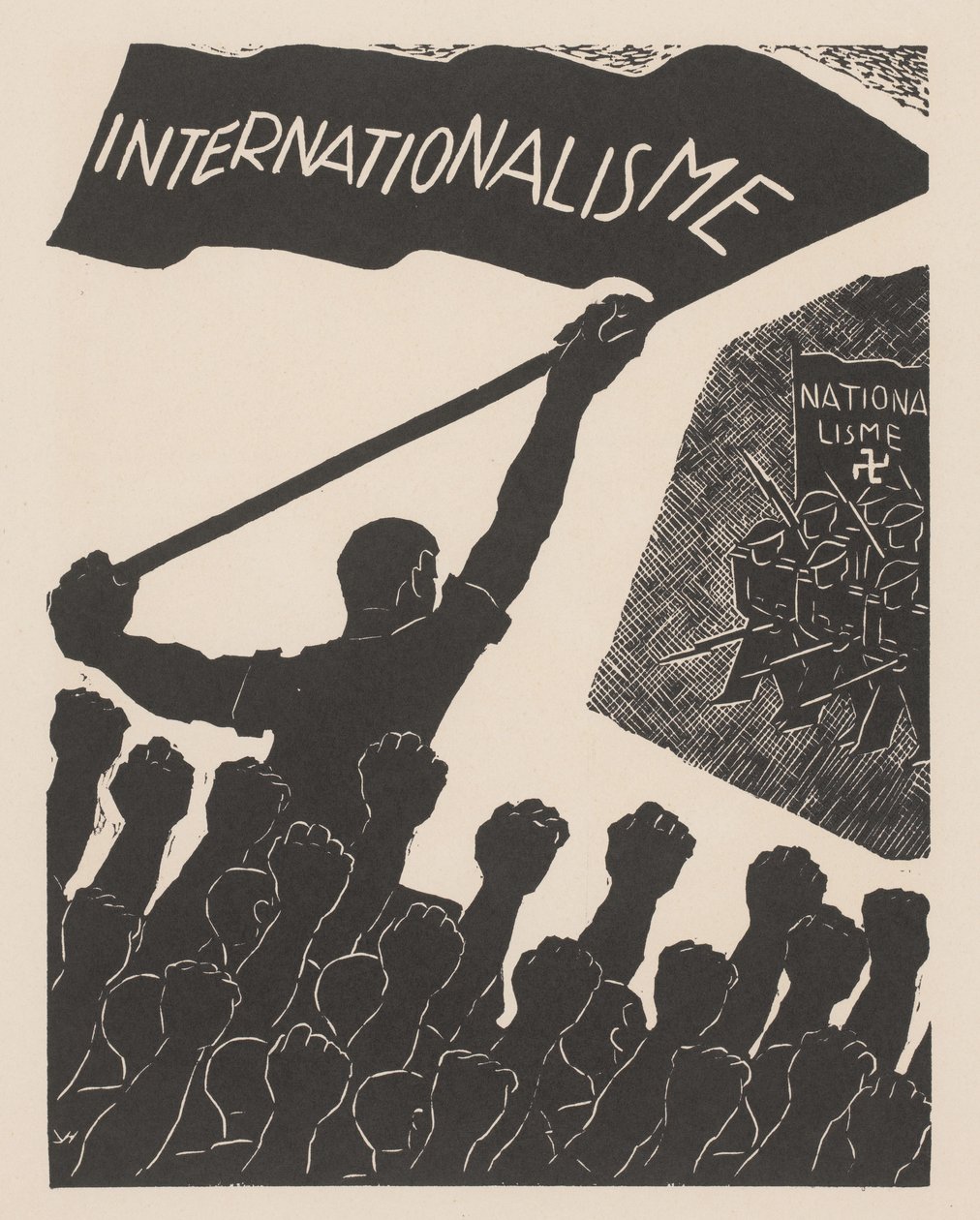 Internationalism kontra nationalsocialism Against War and Fascism (serietitel) av Anonymous