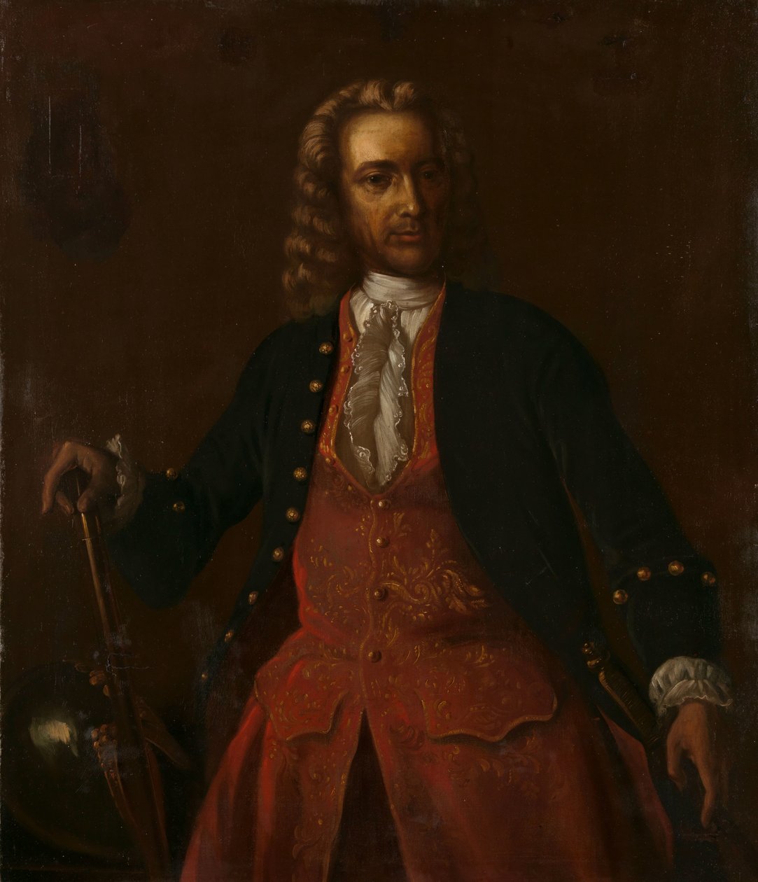 Jacob Mossel (1750-1761) Porträtt av Jacob Mossel, generalguvernör för Nederländska Ostindiska kompaniet av Anonymous