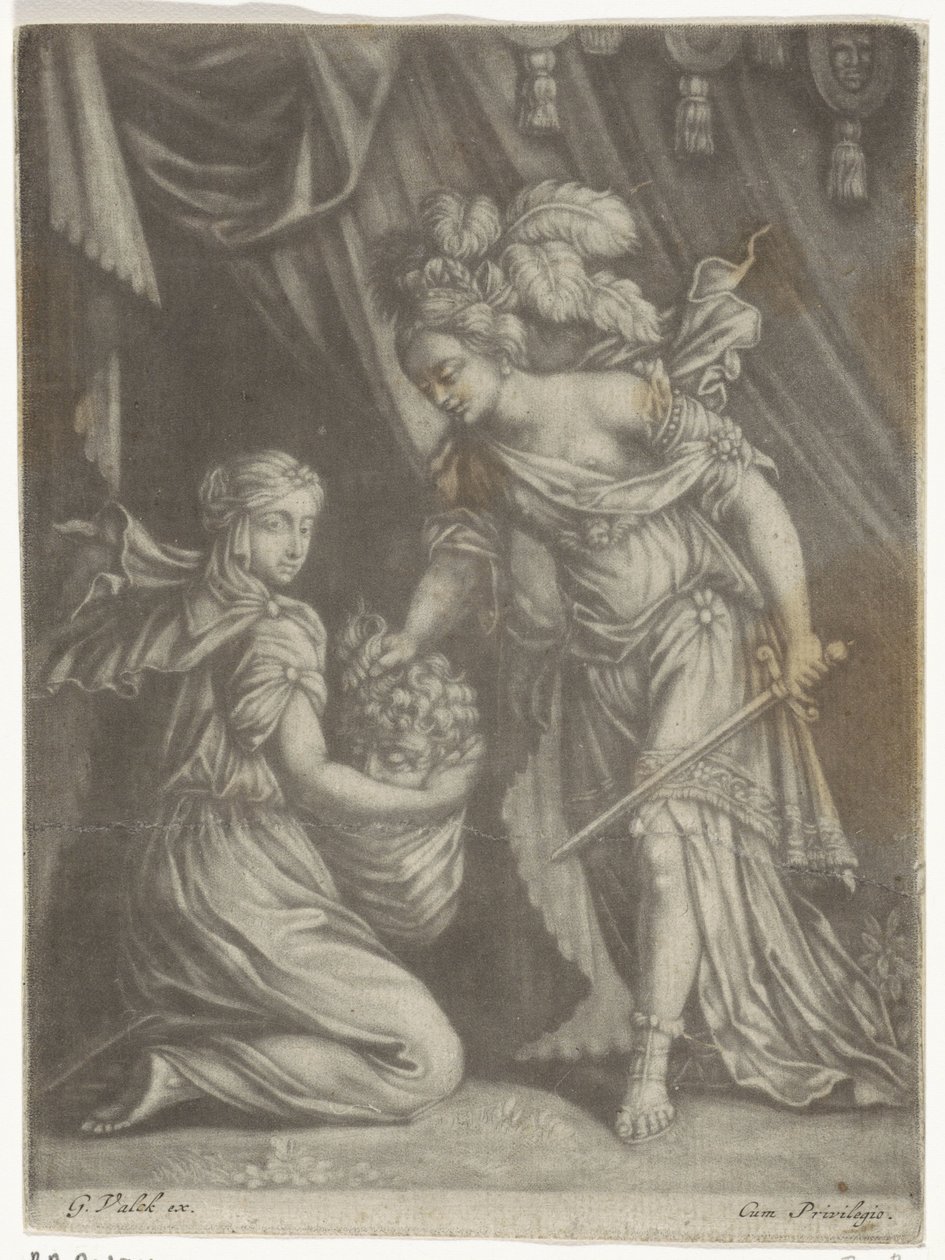 Judith med huvudet av Holofernes av Anonymous