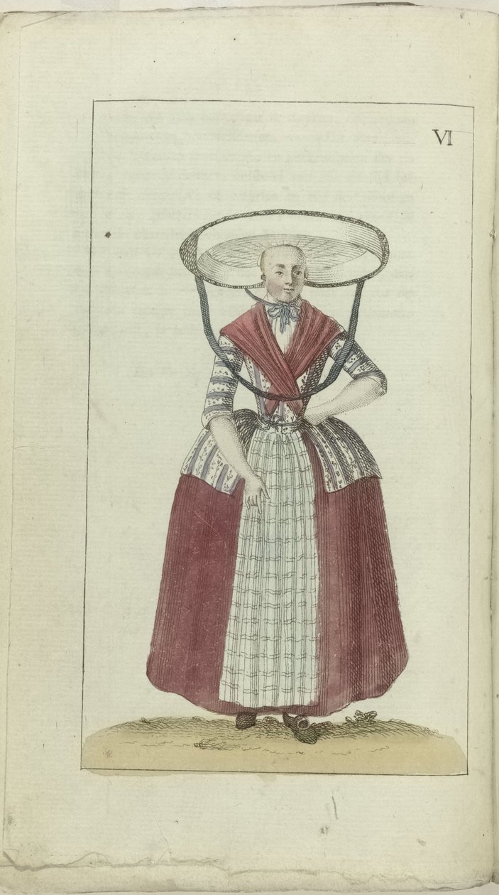 Mode- och smakkabinett 1791, pl. VI: Friezin av Anonymous