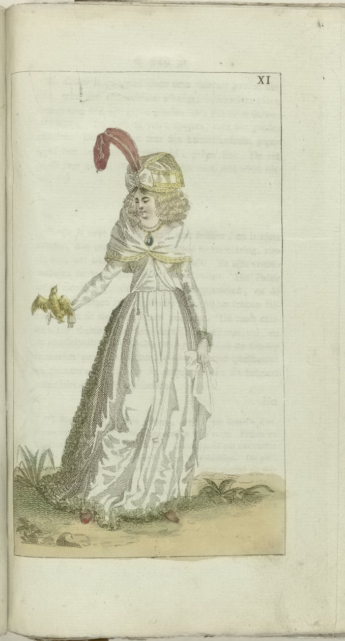 Mode- och smakkabinett 1791, pl. XI av Anonymous
