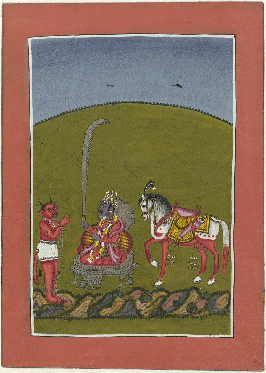 Kalki (den framtida inkarnationen av Vishnu) Avatars of Vishnu (serietitel) av Anonymous