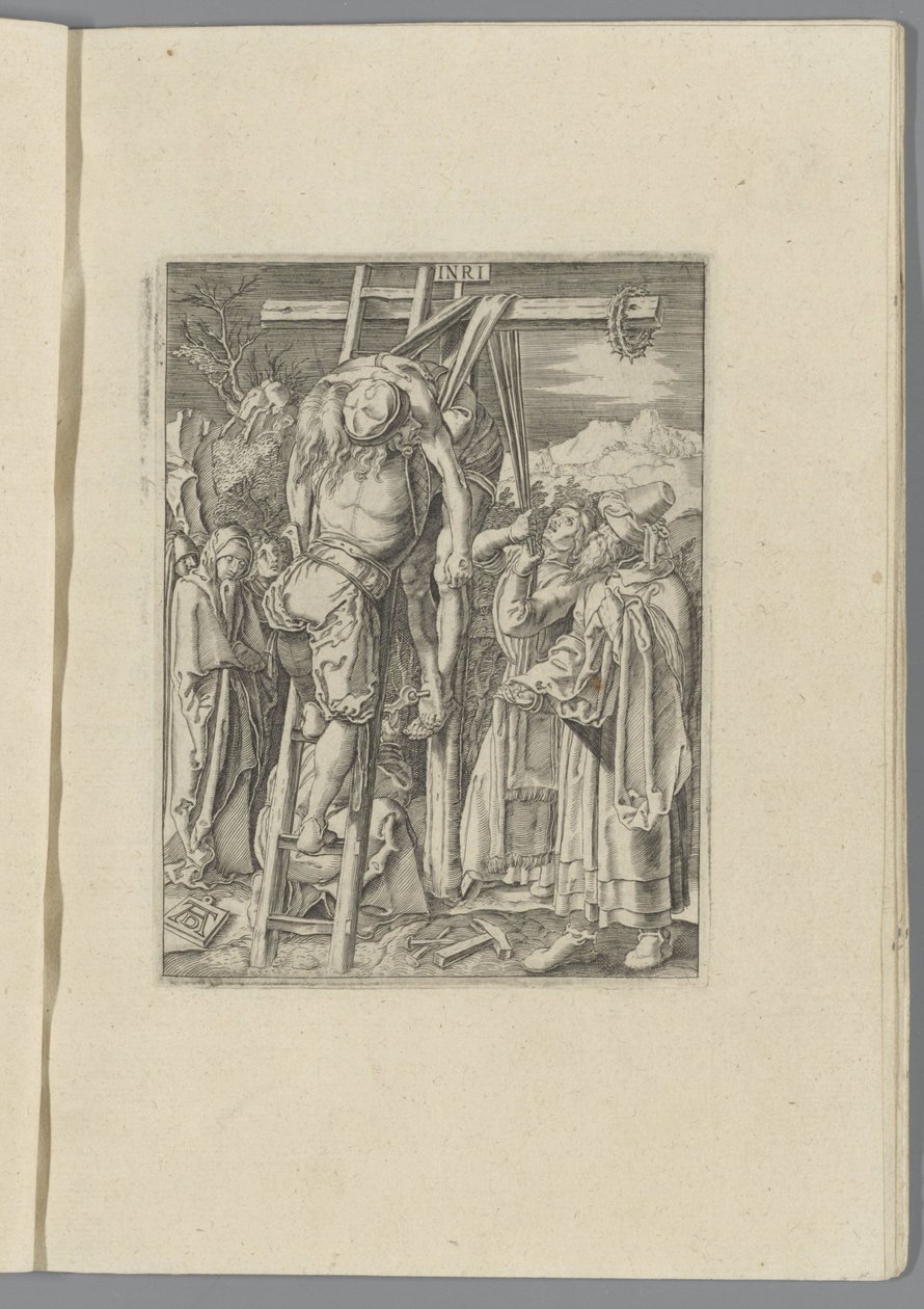 Kruisafneming De kleine Passie (serietitel) The Passion of Christ Effigied av Albert Durer av Nürnberg (serietitel) av Anonymous