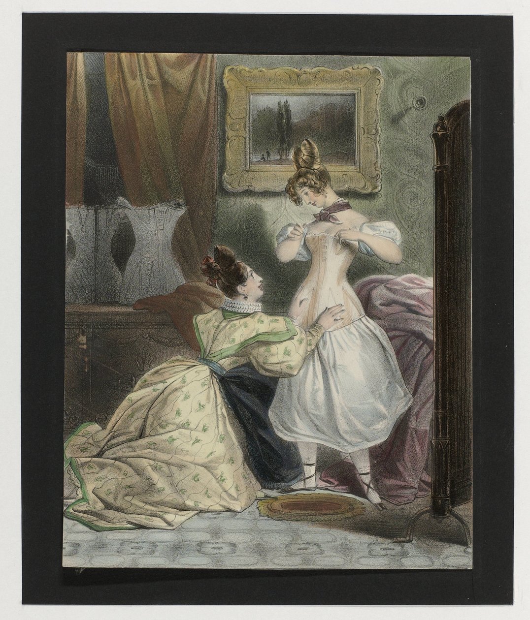 M.de of Corsets, ca. 1832: Det är på riktigt (...) av Anonymous