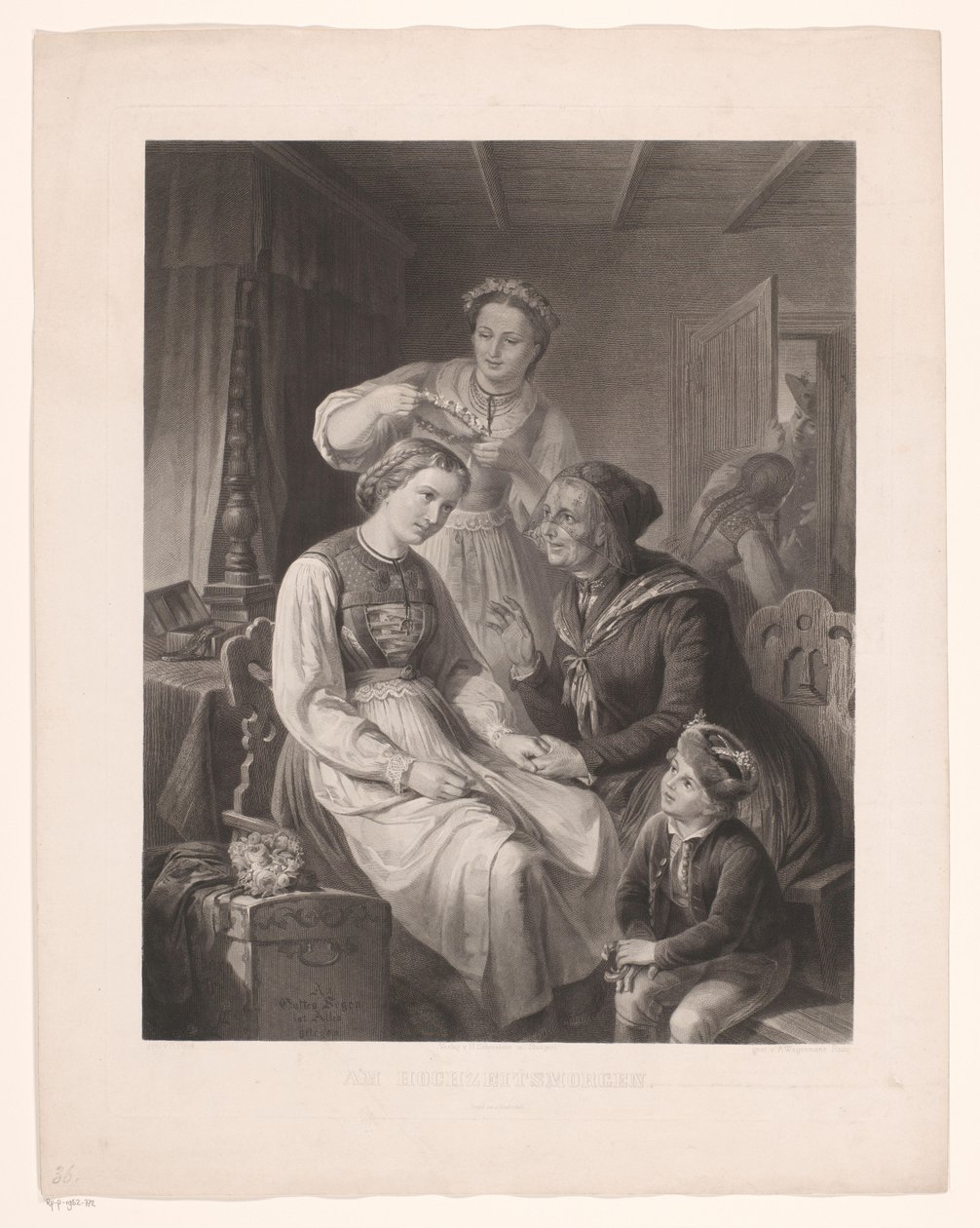 Le Suprême Bon Ton, 1800-1815, nr 21: Eleganten hos sin smed av Anonymous