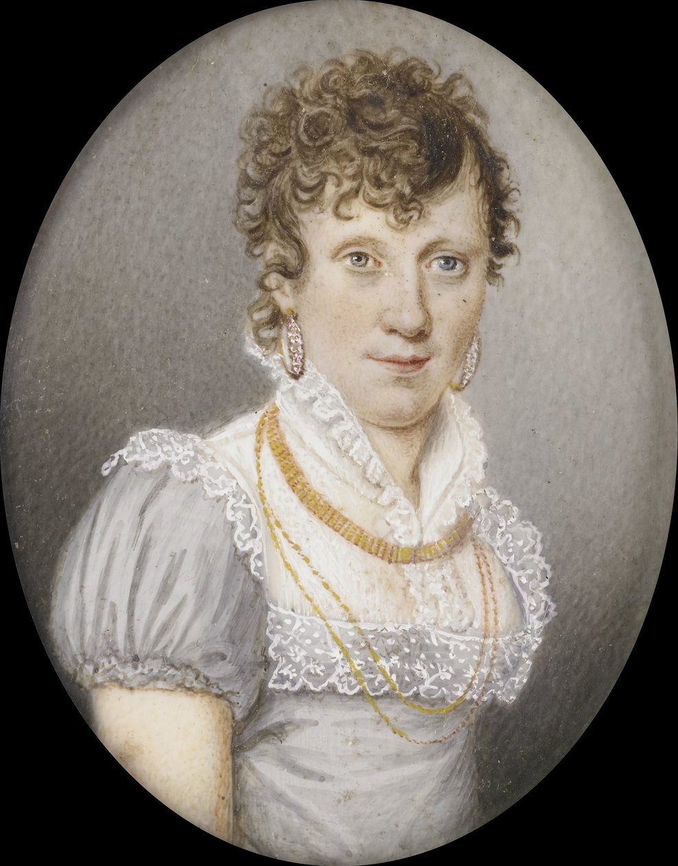 Maria Elisabeth Schreiber (1765-1822). Hustru till Georg Albrecht Diederichs av Anonymous