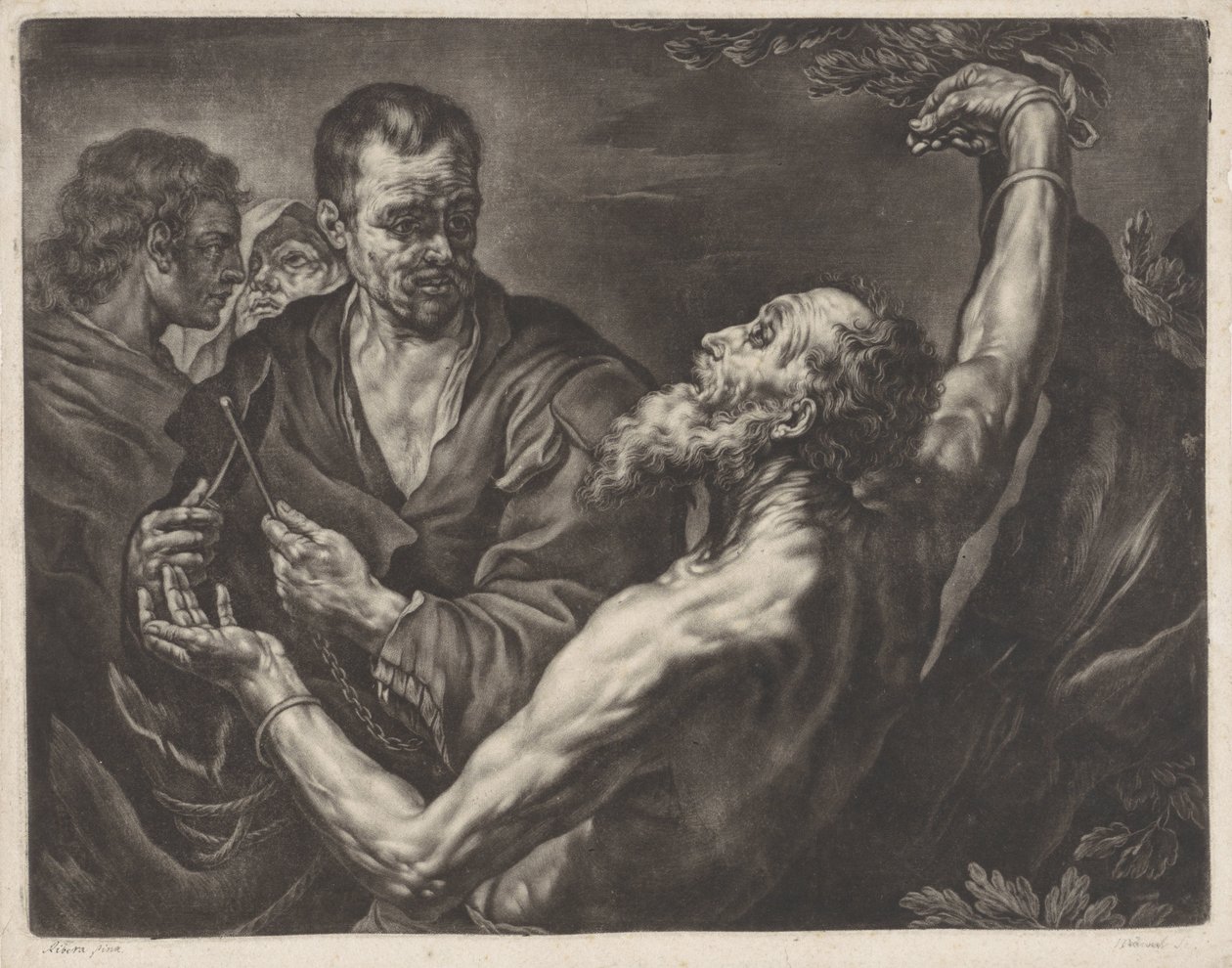 Saint Bartholomews martyrskap av Anonymous