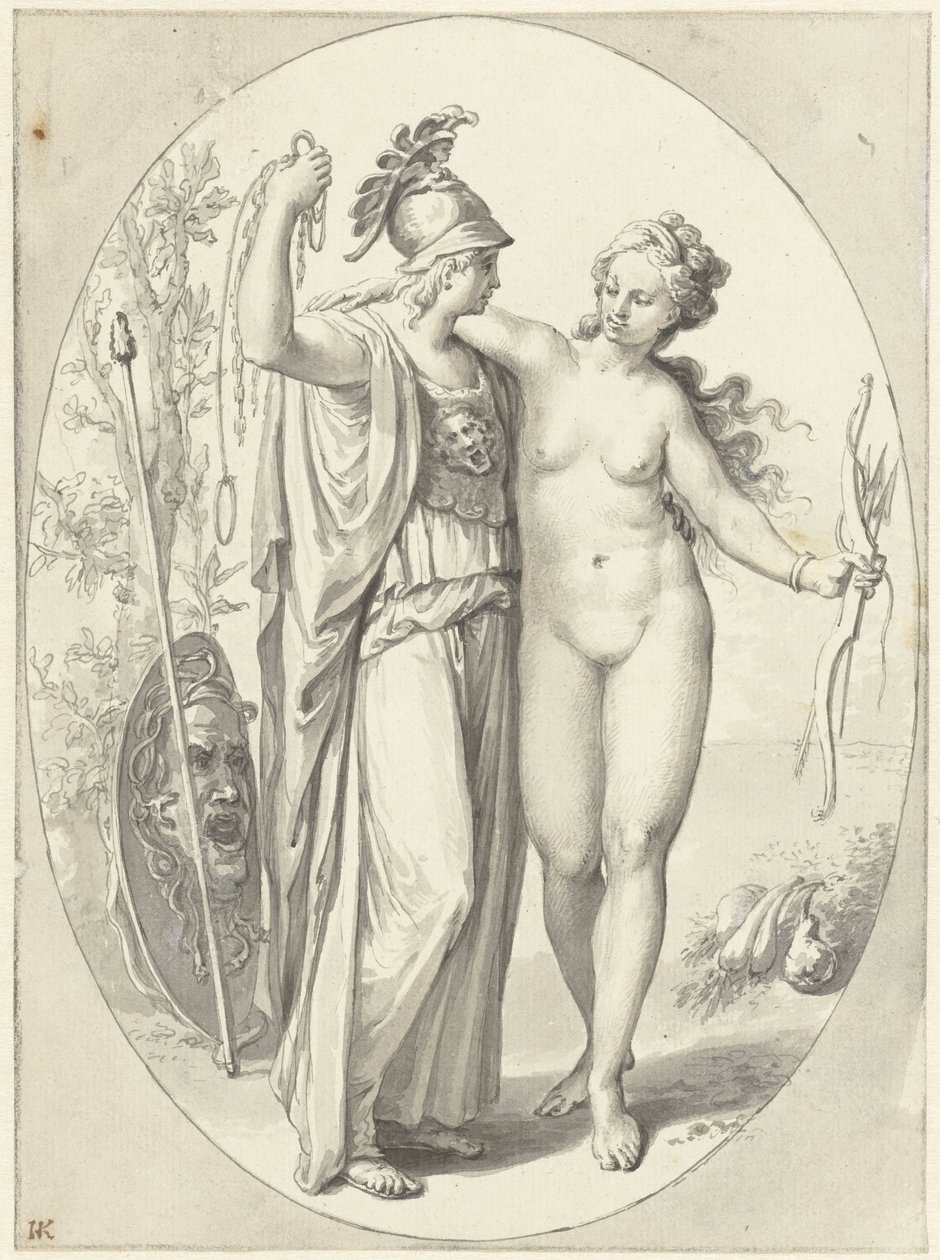 Minerva och Venus av Anonymous