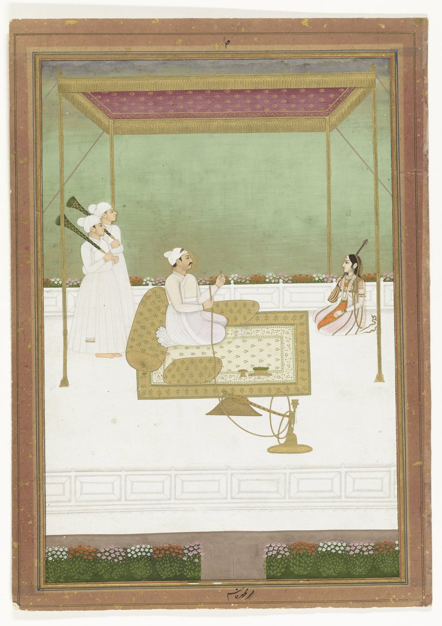 Nawab Mir Qasim Ali Khan från Bengalen av Anonymous