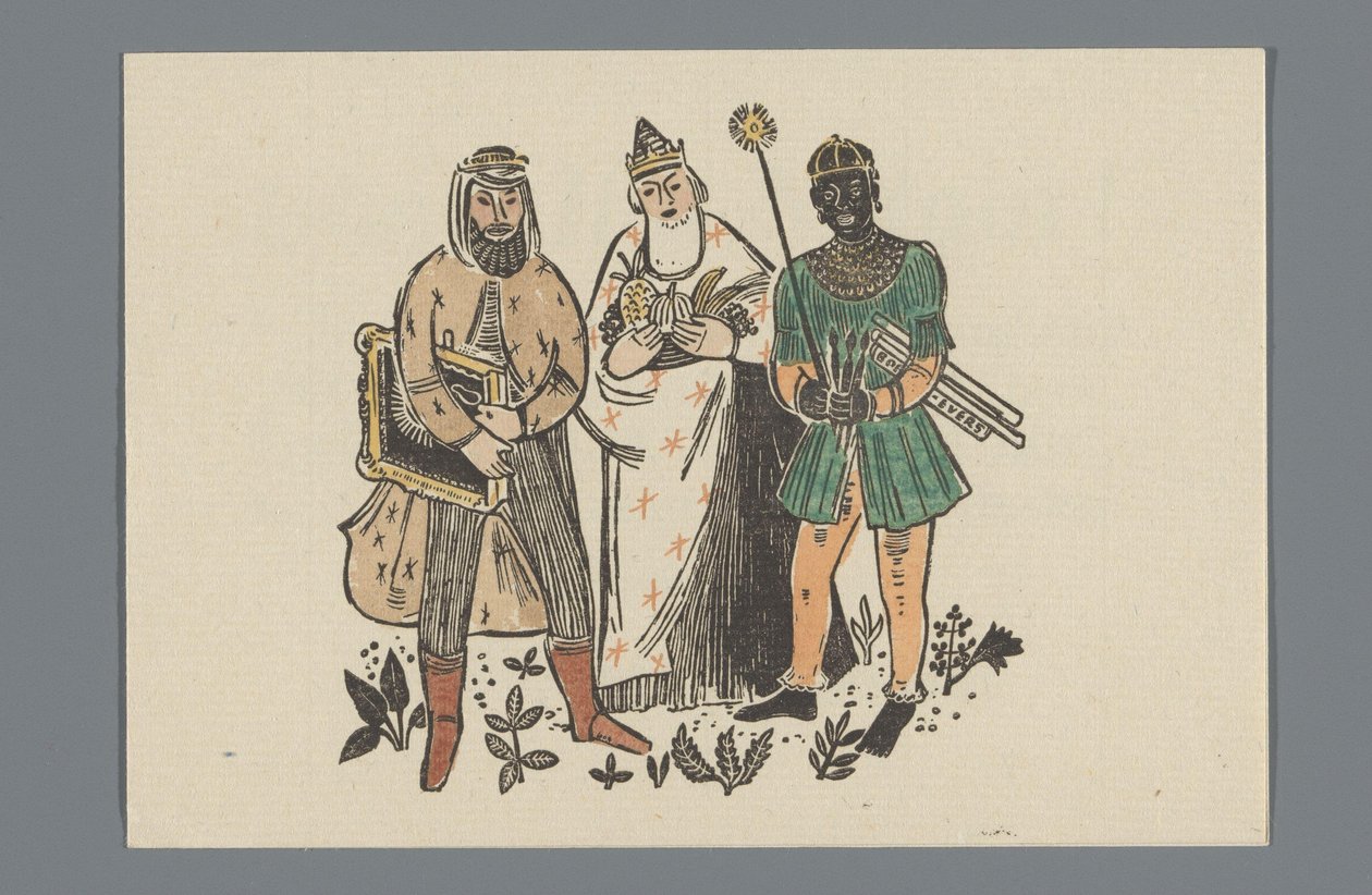 Nyårshälsning från typgjuteriet J. John Söhne av Anonymous