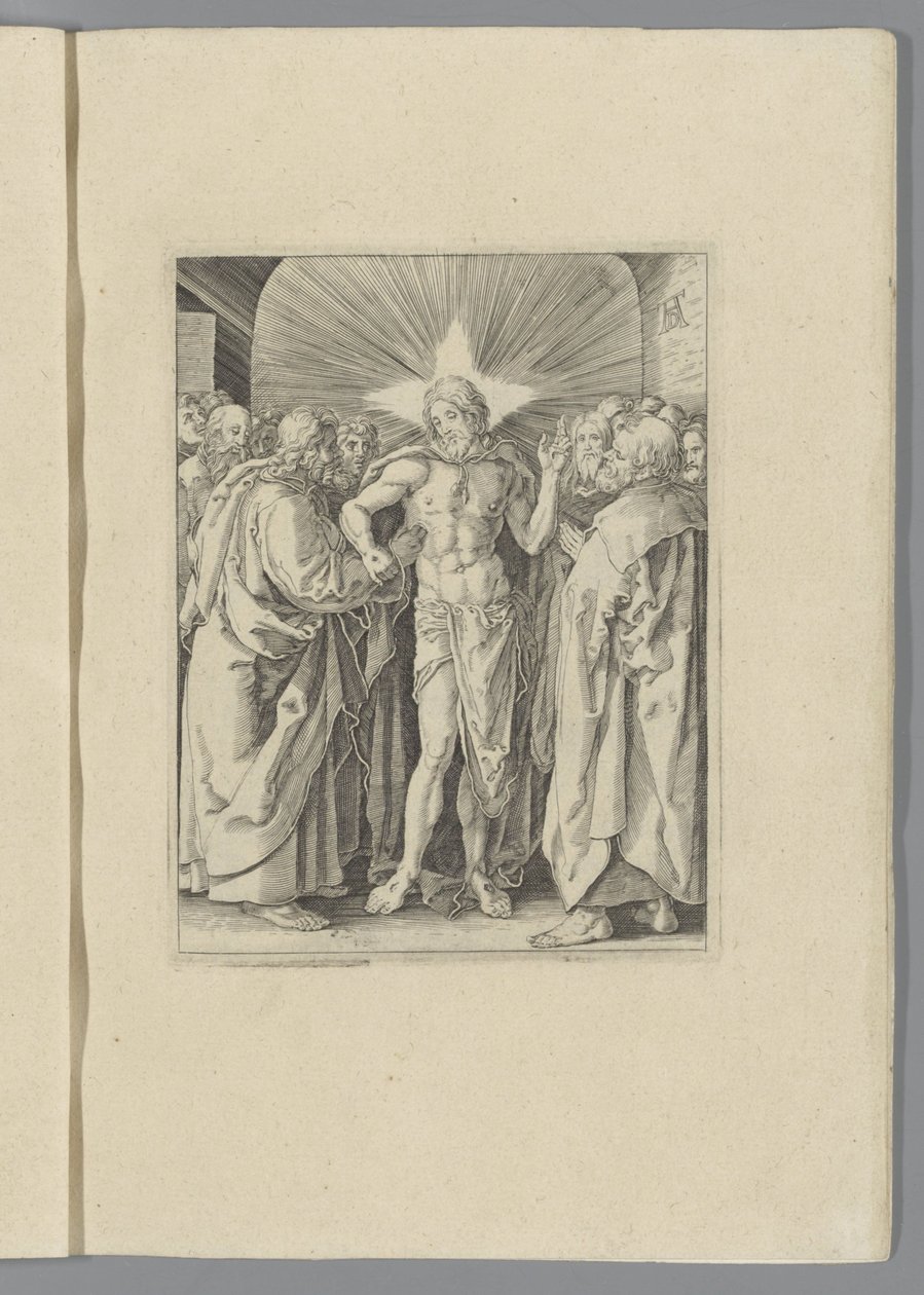 Ongelovige Thomas De kleine Passie (serietitel) The Passion of Christ Effigied av Albert Durer av Nürnberg (serietitel) av Anonymous