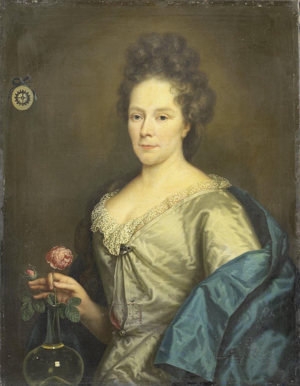 Porträtt av Anna Maria van Hogendorp (1655-1727). François Leydeckers andra fru av Anonymous