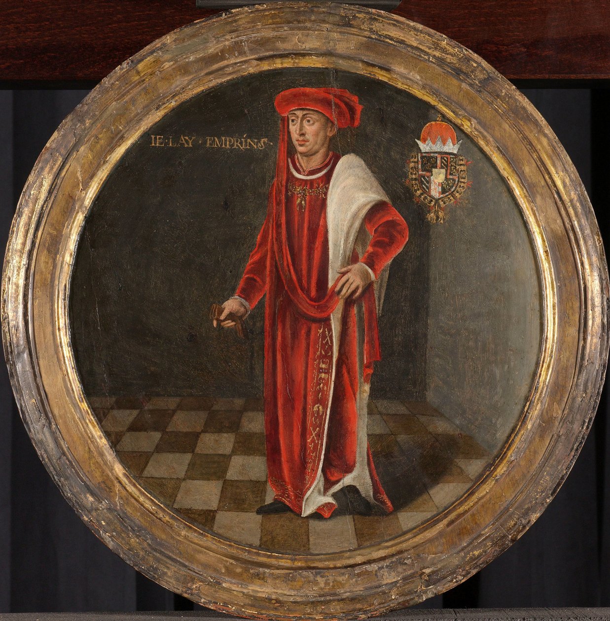 Porträtt av Karl den djärve, hertig av Bourgogne av Anonymous