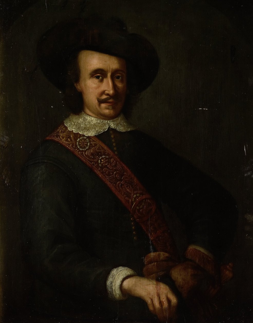 Porträtt av Cornelis van der Lijn, generalguvernör i Nederländska Ostindien av Anonymous