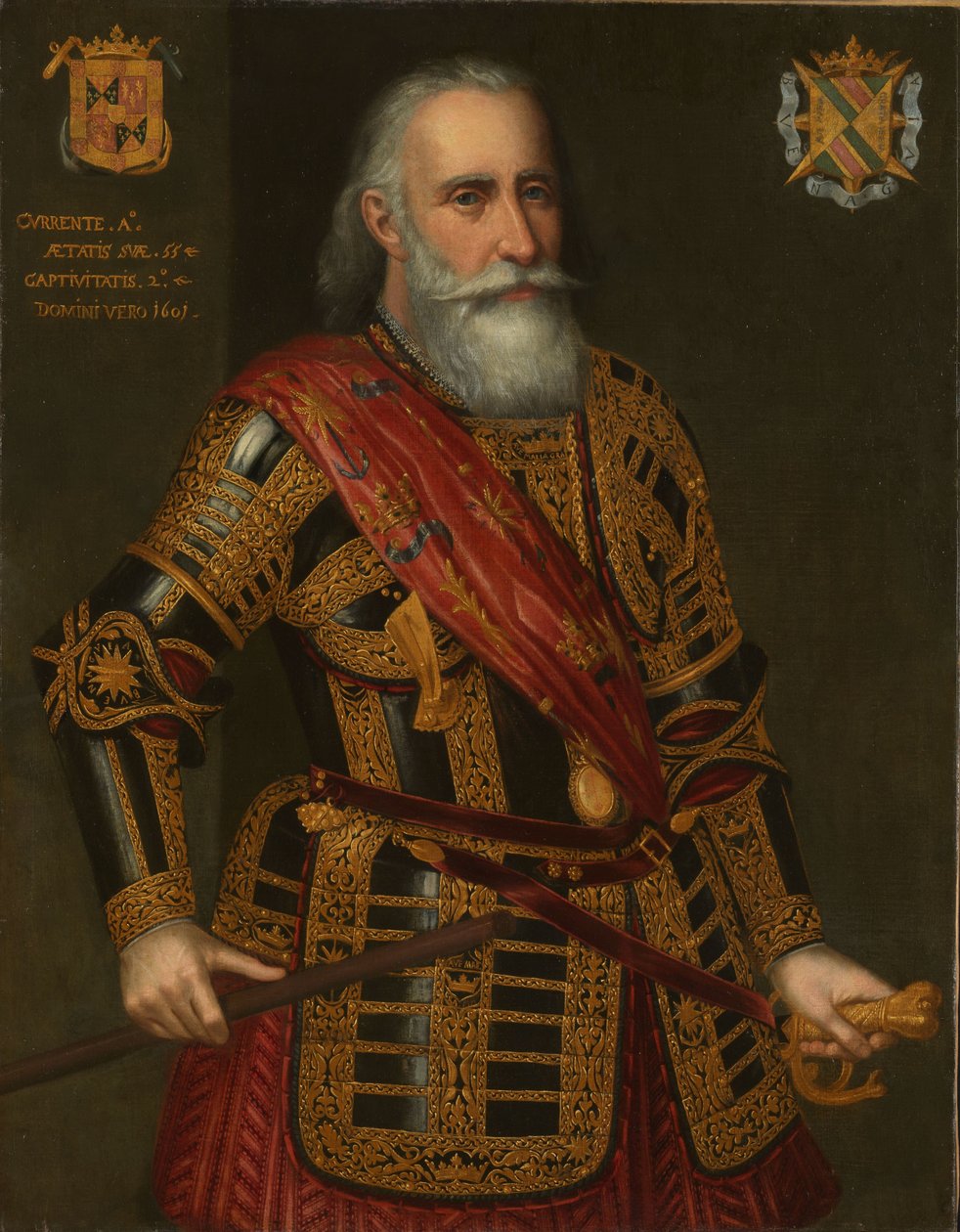 Porträtt av Francisco Hurtado de Mendoza Porträtt av Francisco Hurtado de Mendoza, amiral av Aragon av Anonymous