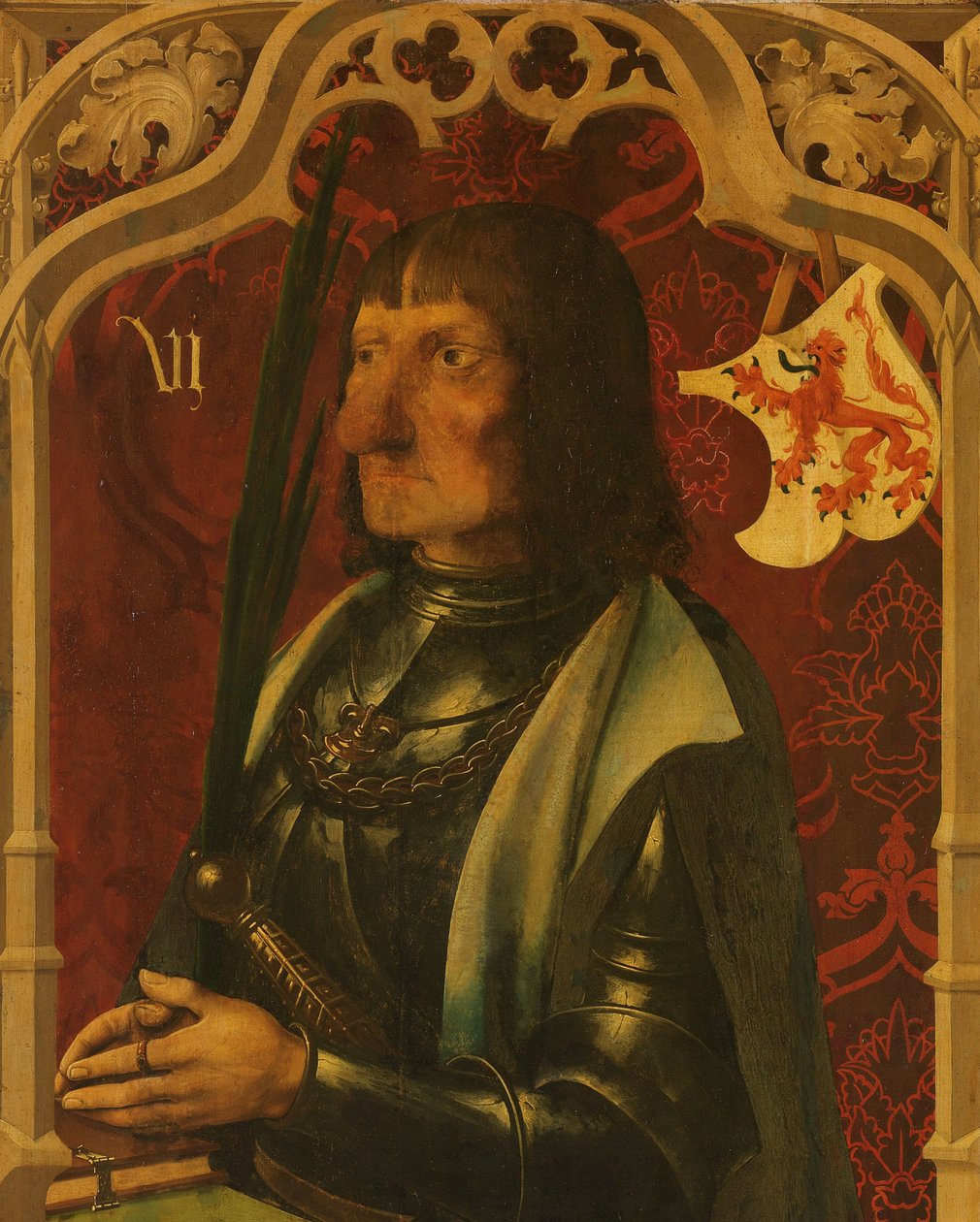 Porträtt av Hendrik IV av Naaldwijk, riddare och ärftmarskalk av Holland av Anonymous