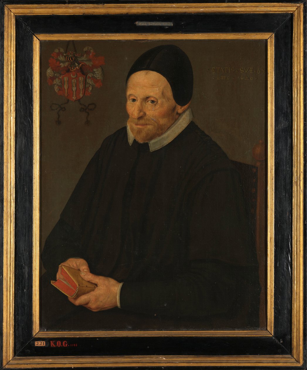 Porträtt av Jacob Hendricksz. van Swieten, tidigare kallad Dirck Hendricksz van Swieten av Anonymous