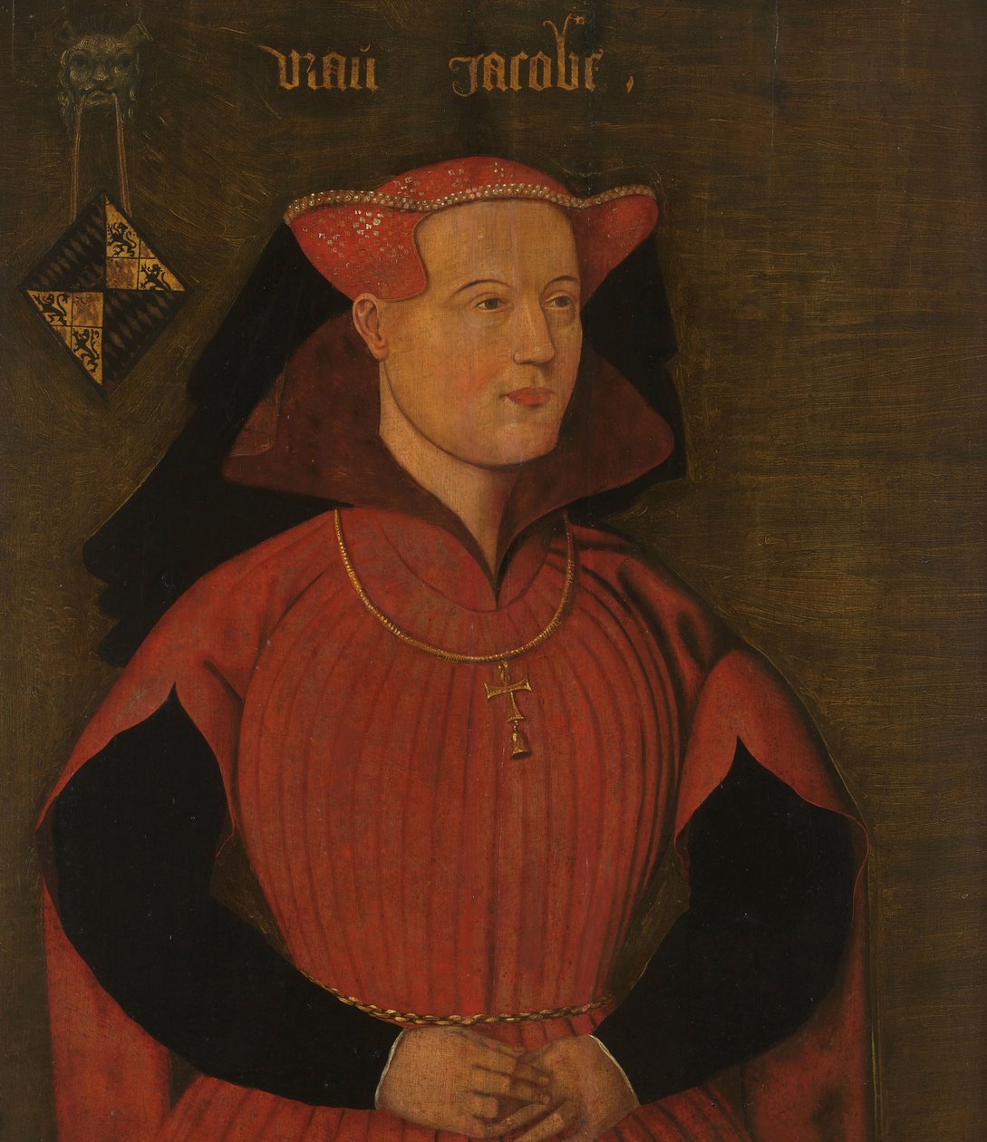 Porträtt av Jacoba av Bayern, grevinnan av Holland och Zeeland (Jacqueline, grevinna av Hainaut) av Anonymous