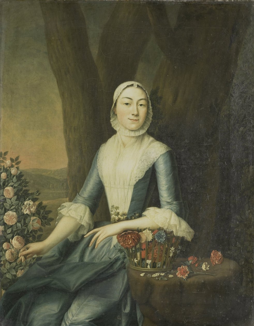 Porträtt av Magdalena van Citters, fru till Adriaen Isaac Hurgronje av Anonymous
