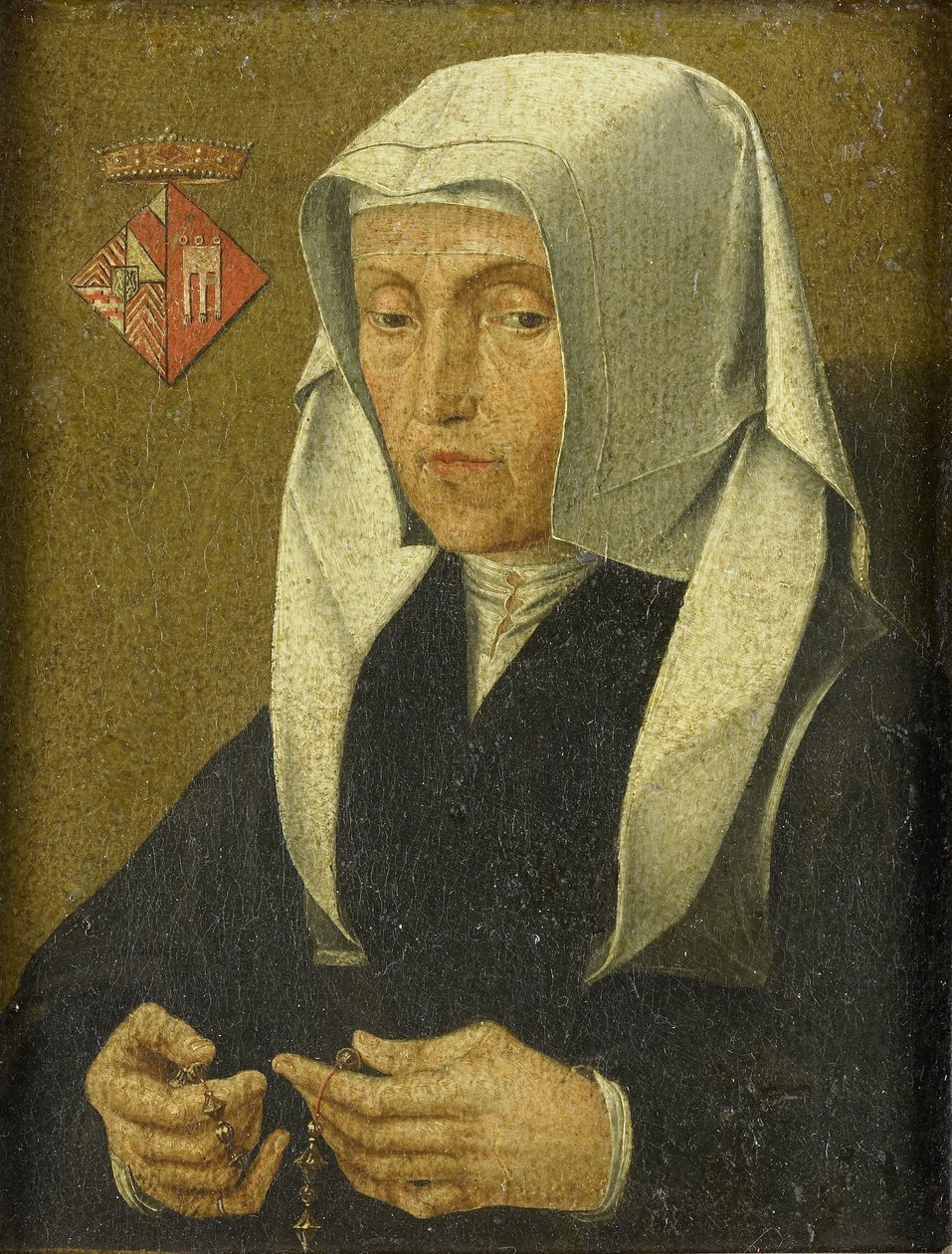 Porträtt av Magdalena van Werdenborgh (1464-1538) av Anonymous