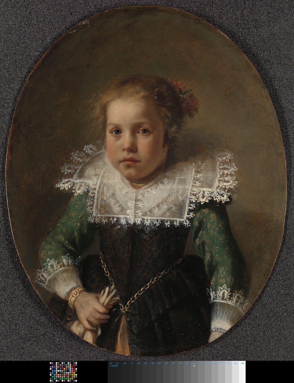 Porträtt av Maria Cornelisdr van Esch av Anonymous