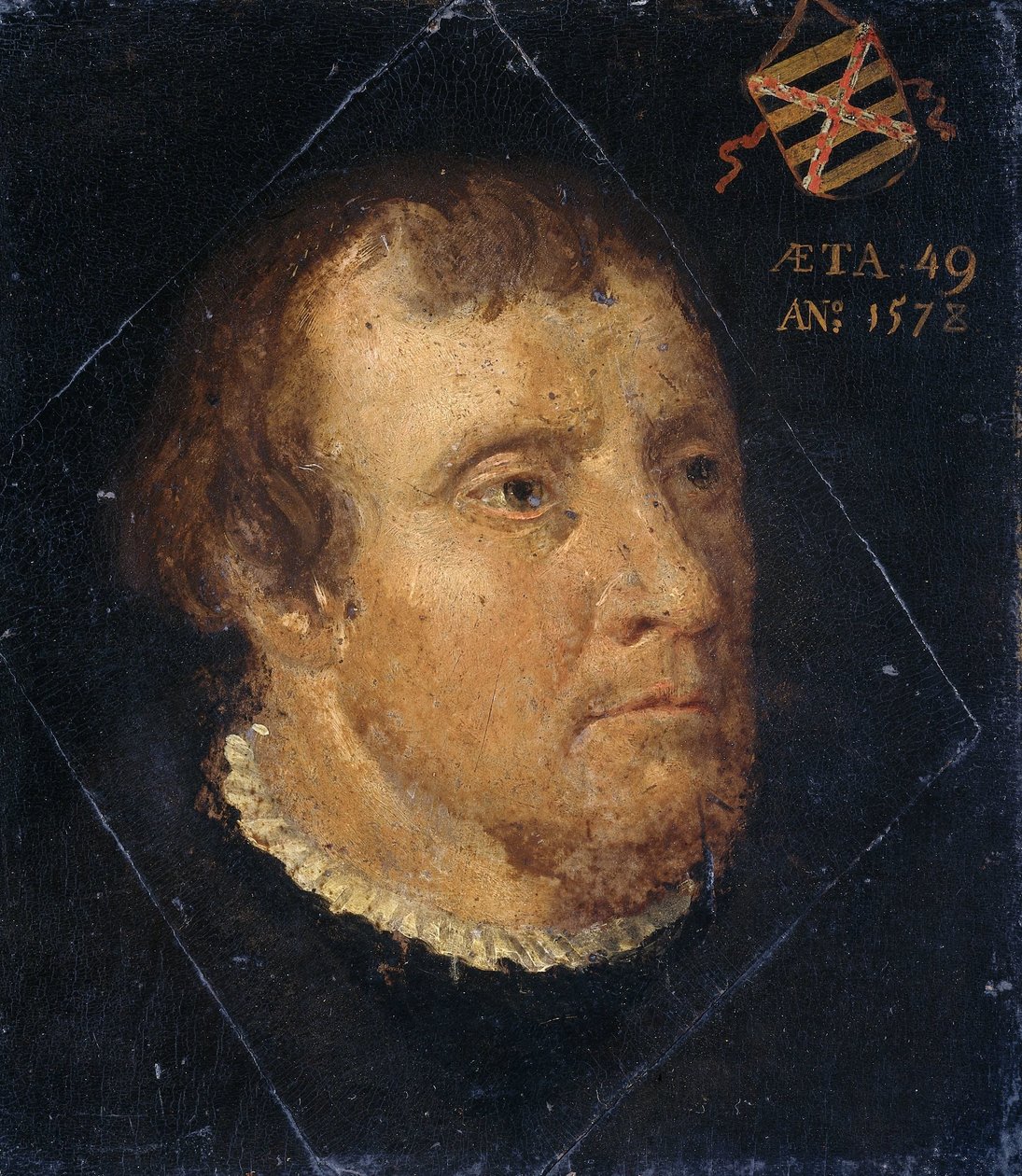 Porträtt av Willem Ploos van Amstel, fogde i Loosdrecht av Anonymous