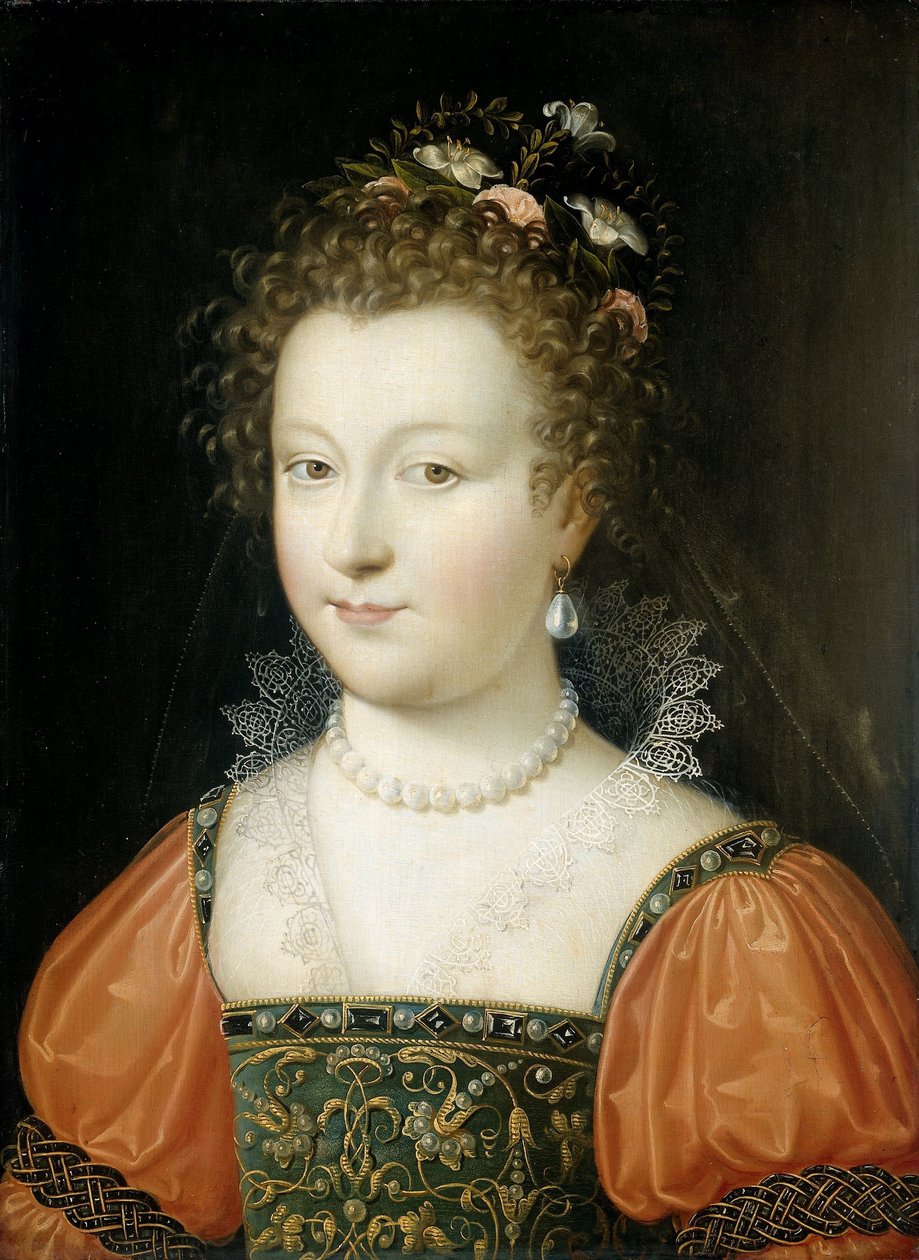 Porträtt av en kvinna (tidigare identifierad som drottning Elizabeth I) av Anonymous