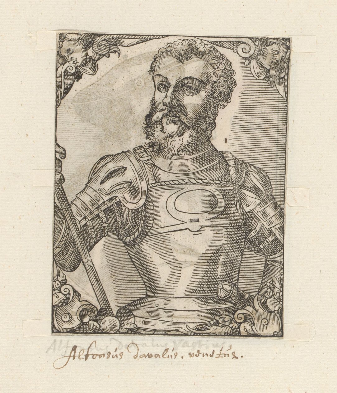 Porträtt av Alfonso d