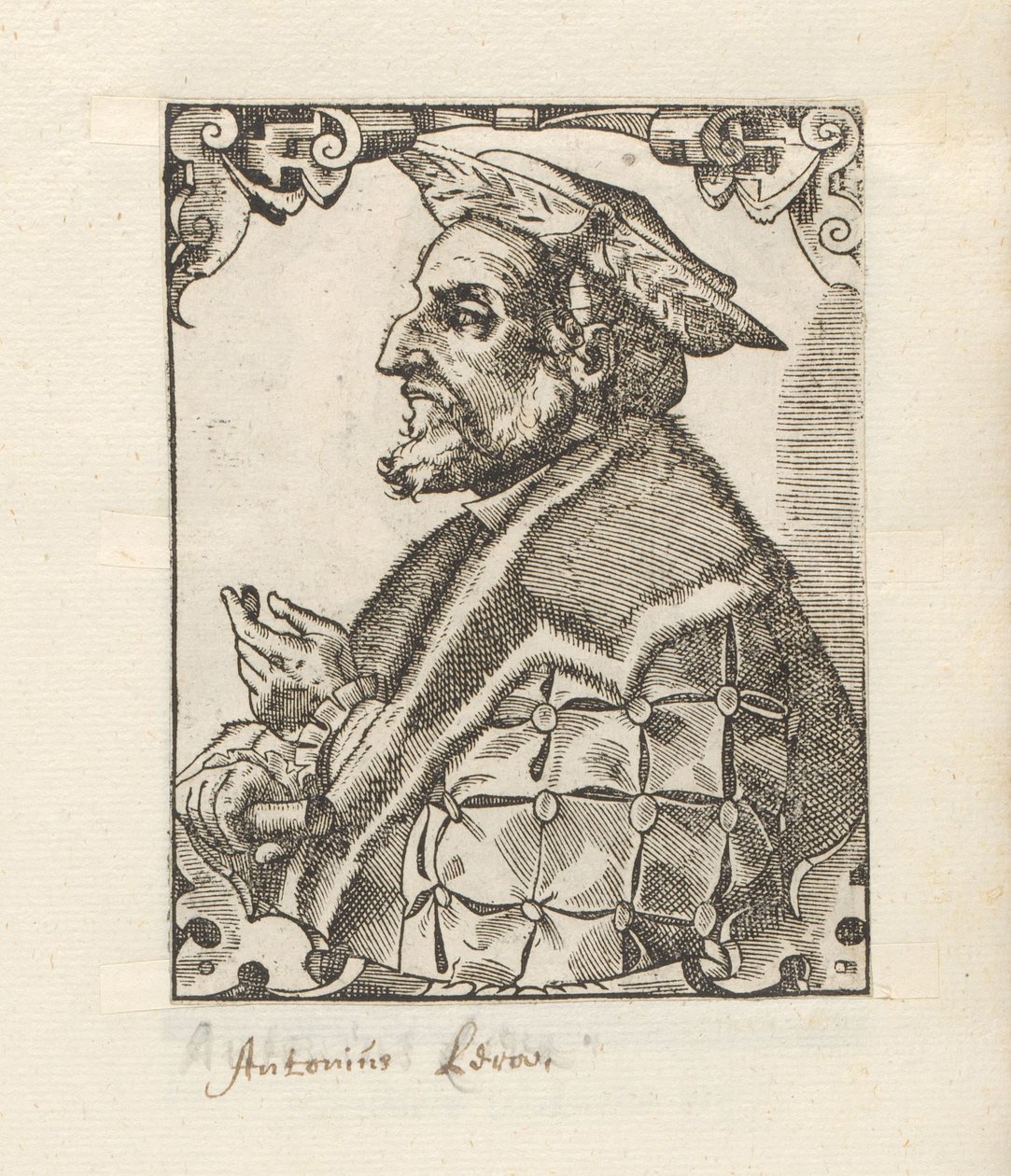 Porträtt av Antonio de Leyva av Anonymous