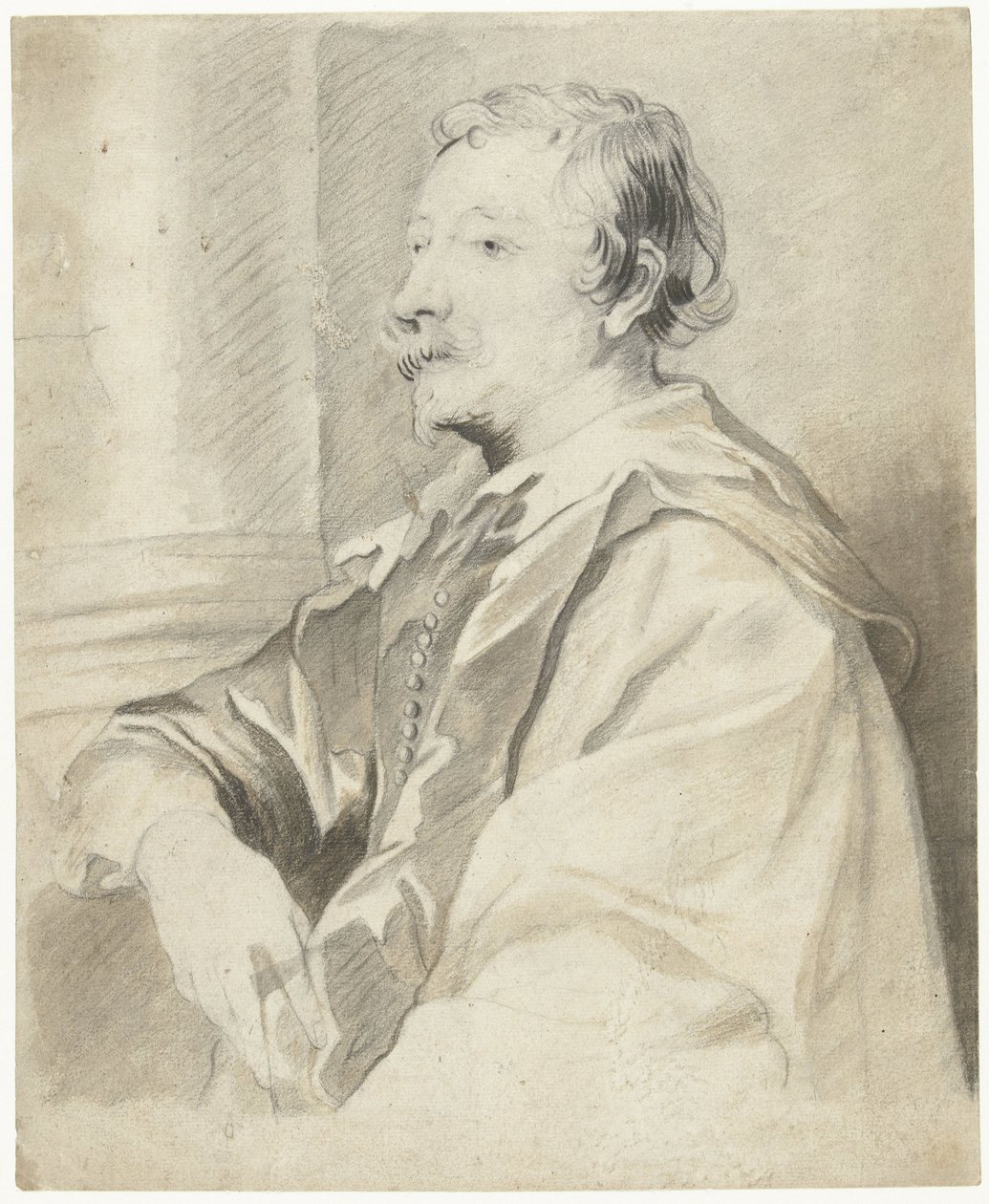 Porträtt av Cornelis Schut av Anonymous