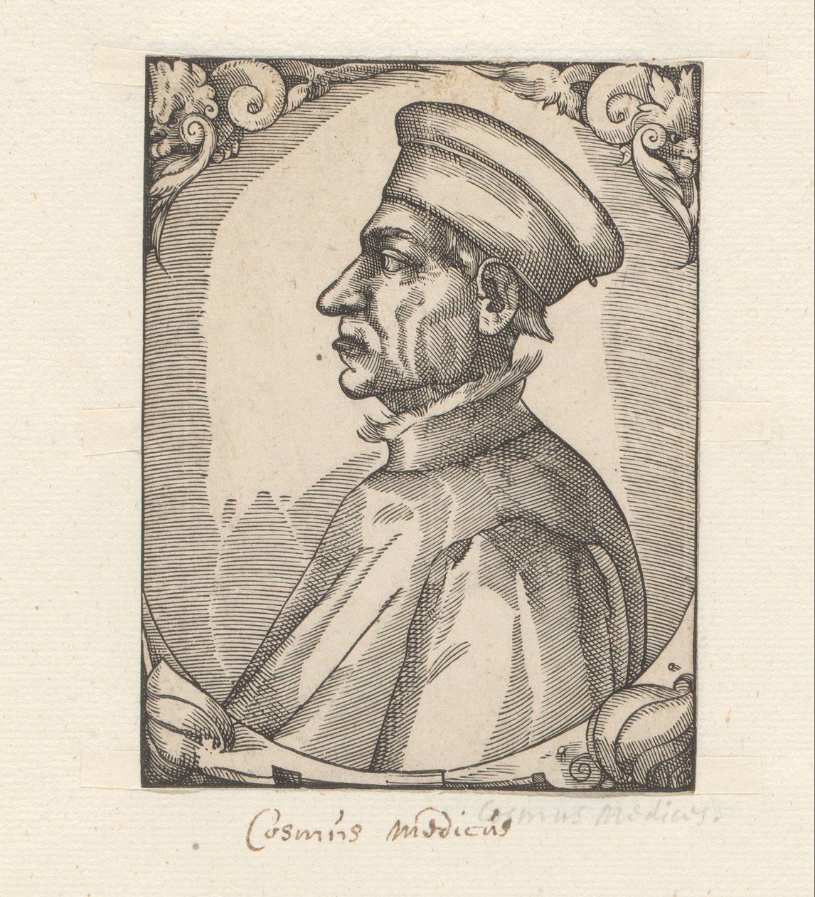 Porträtt av Cosimo de