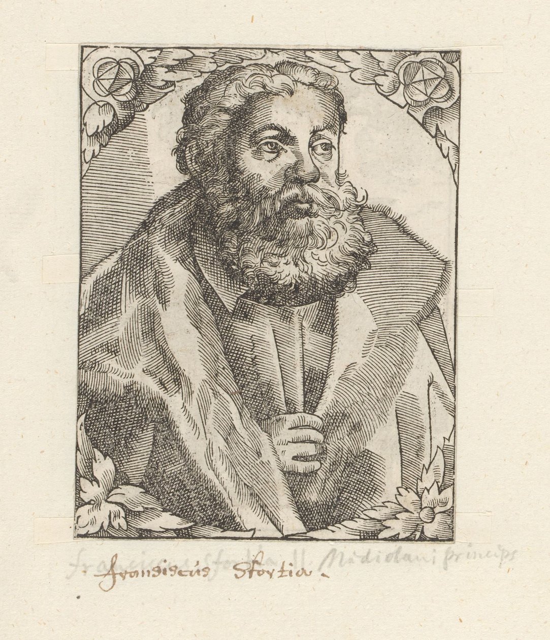 Porträtt av Francesco II Sforza av Anonymous