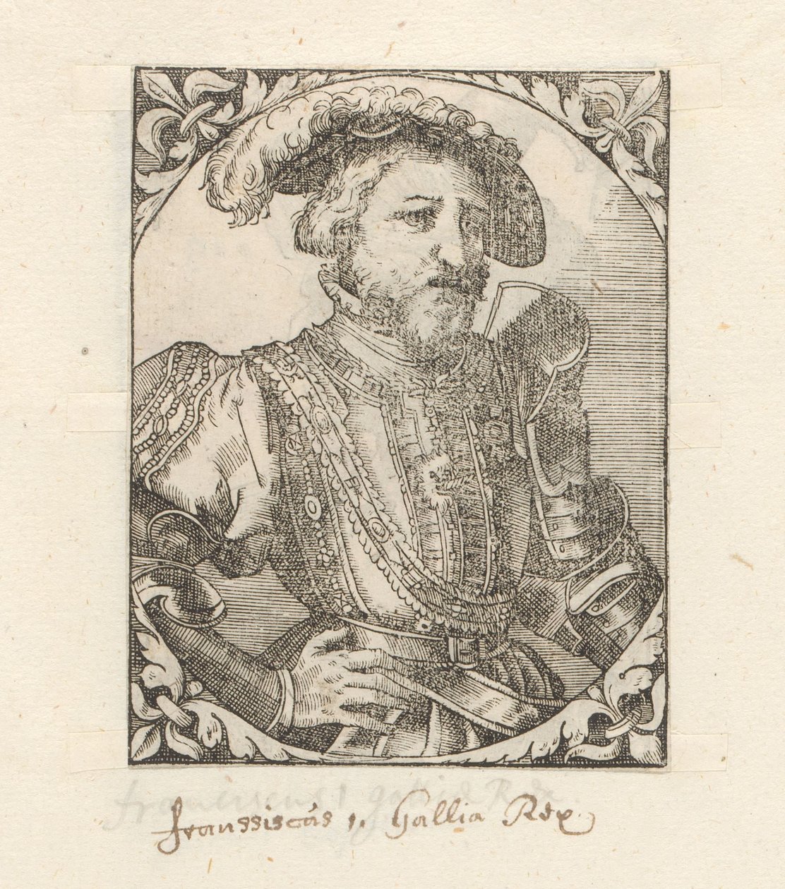 Porträtt av Frans I av Valois-Angoulême, kung av Frankrike av Anonymous
