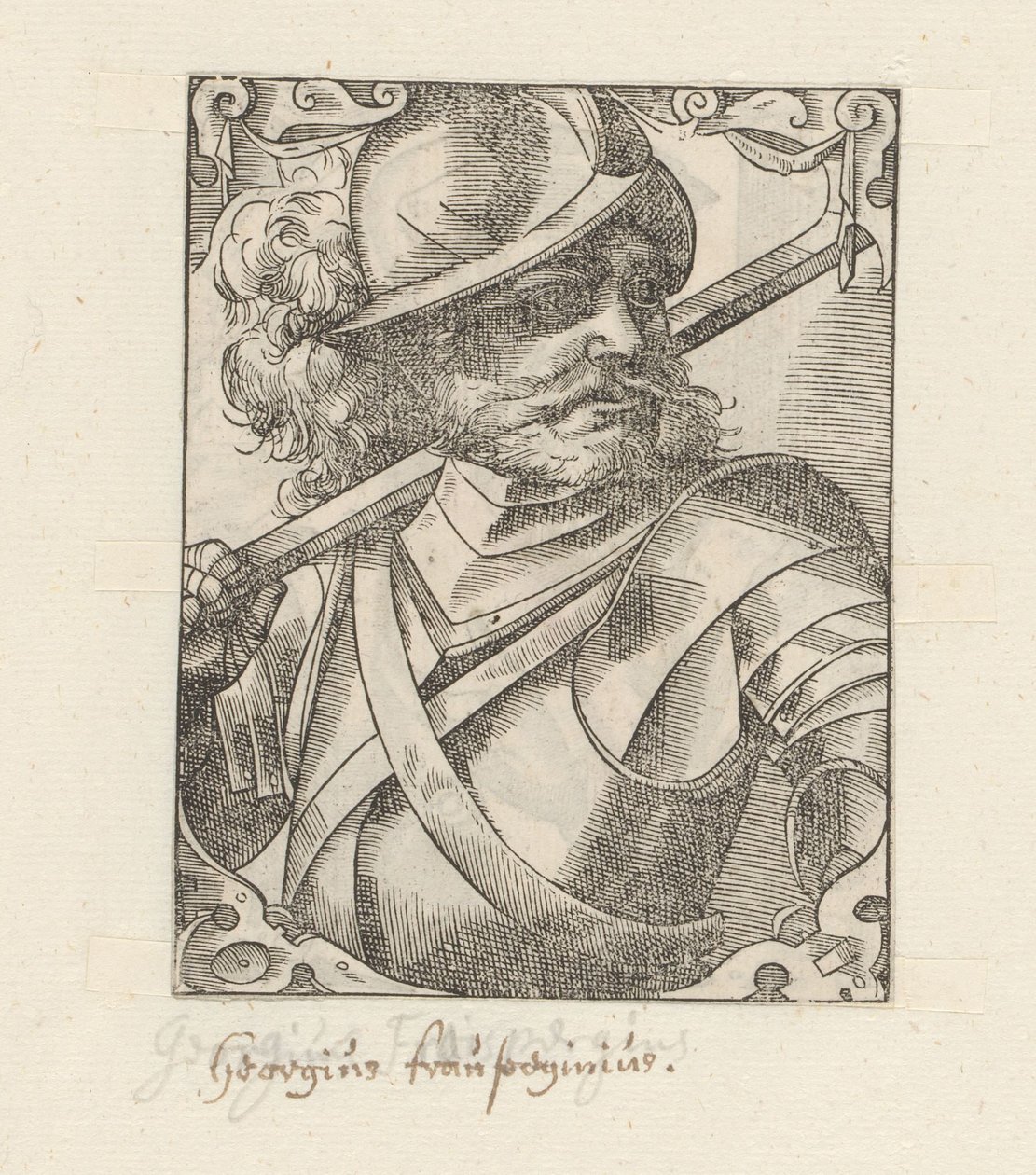 Portret van Georg von Frundsberg av Anonymous