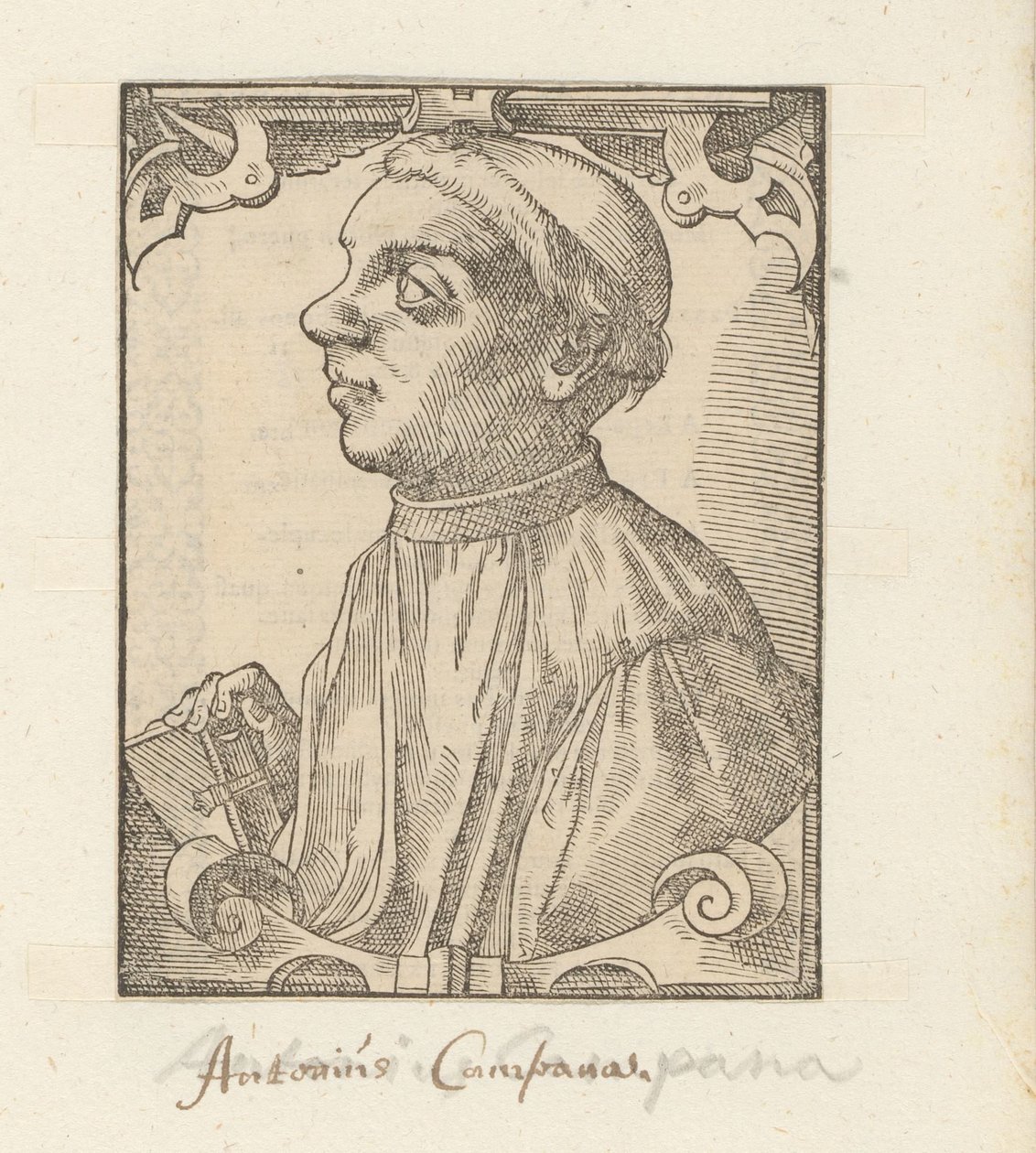 Porträtt av Giovanni Antonio Campani av Anonymous