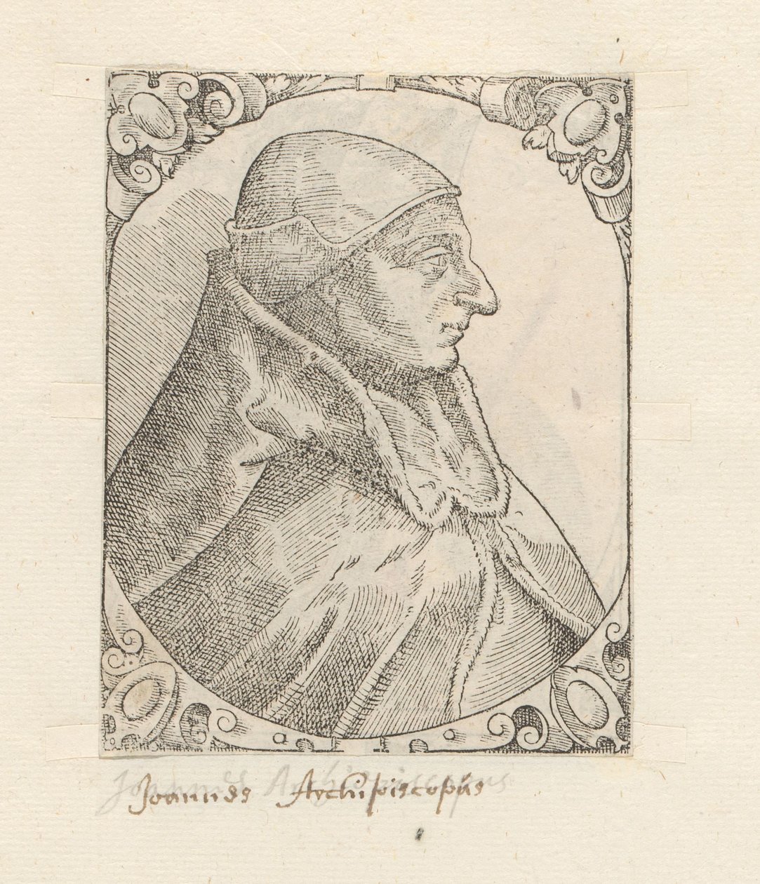 Porträtt av Giovanni Visconti av Anonymous