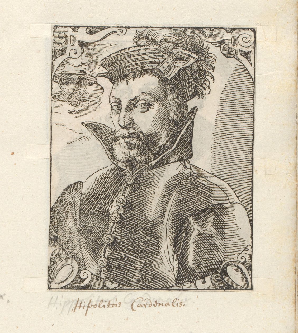 Porträtt van Ippolito de 