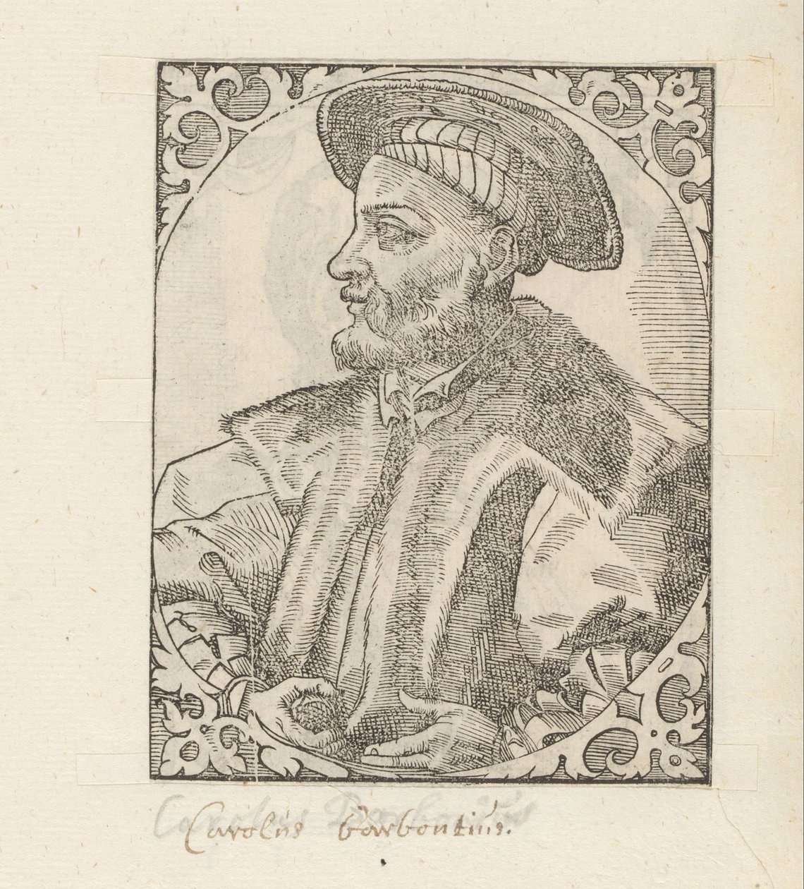 Porträtt av Karl III av Bourbon av Anonymous