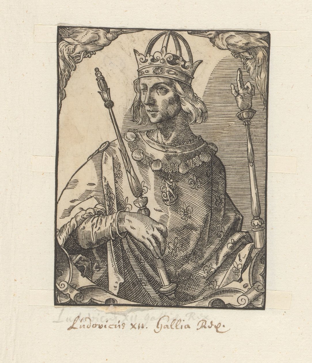 Porträtt av Ludvig XII, kung av Frankrike av Anonymous