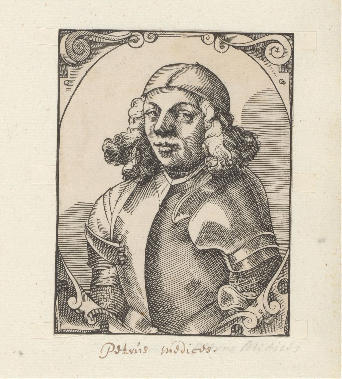 Portret van Piero av Lorenzo de 