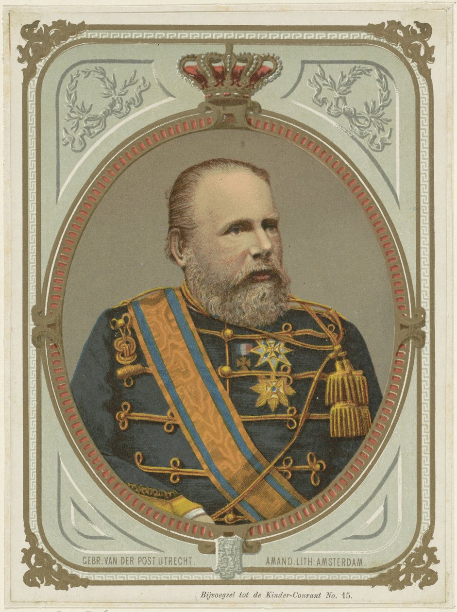 Porträtt av Vilhelm III, kung av Nederländerna av Anonymous
