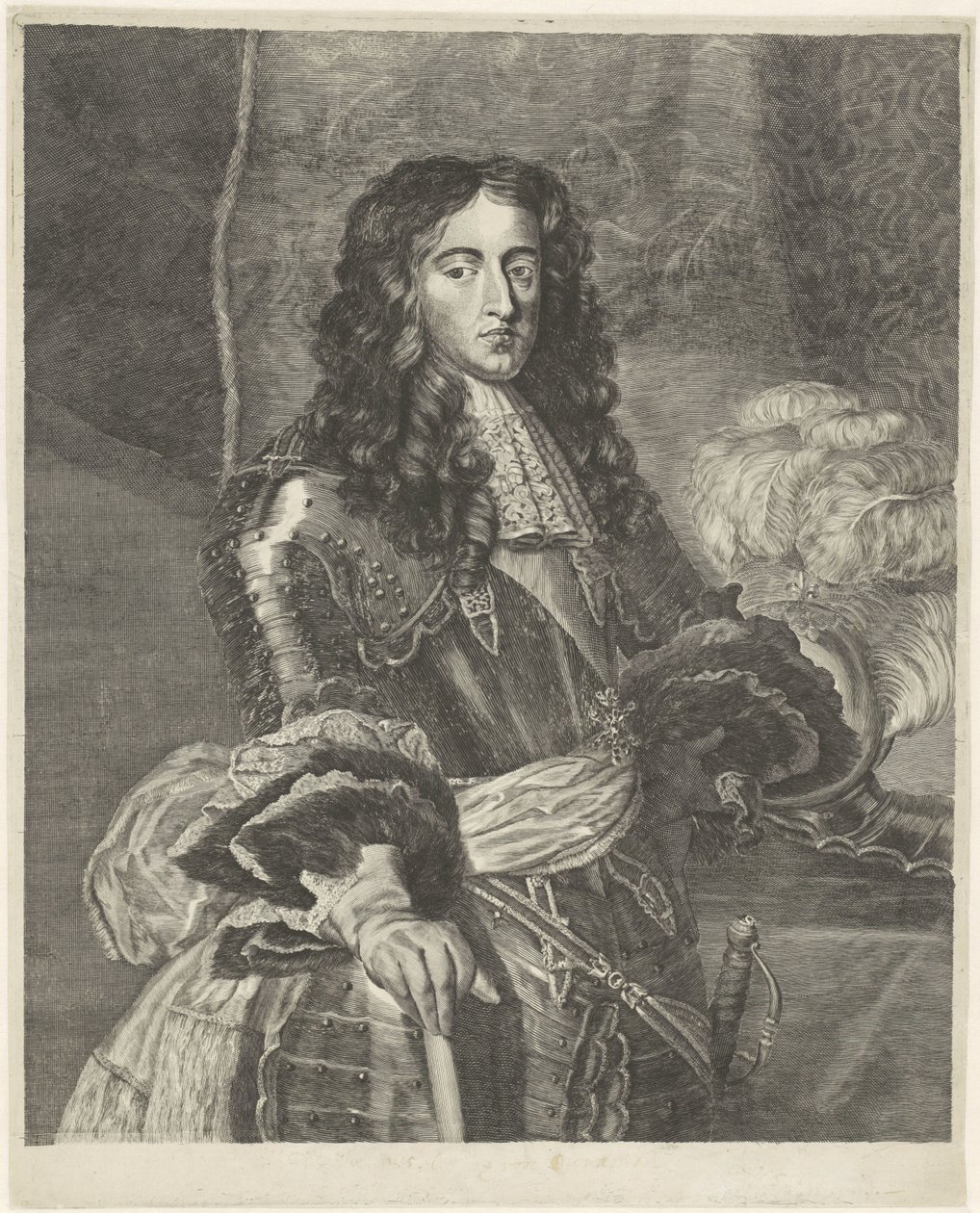 Porträtt av William III, Prince of Orange av Anonymous