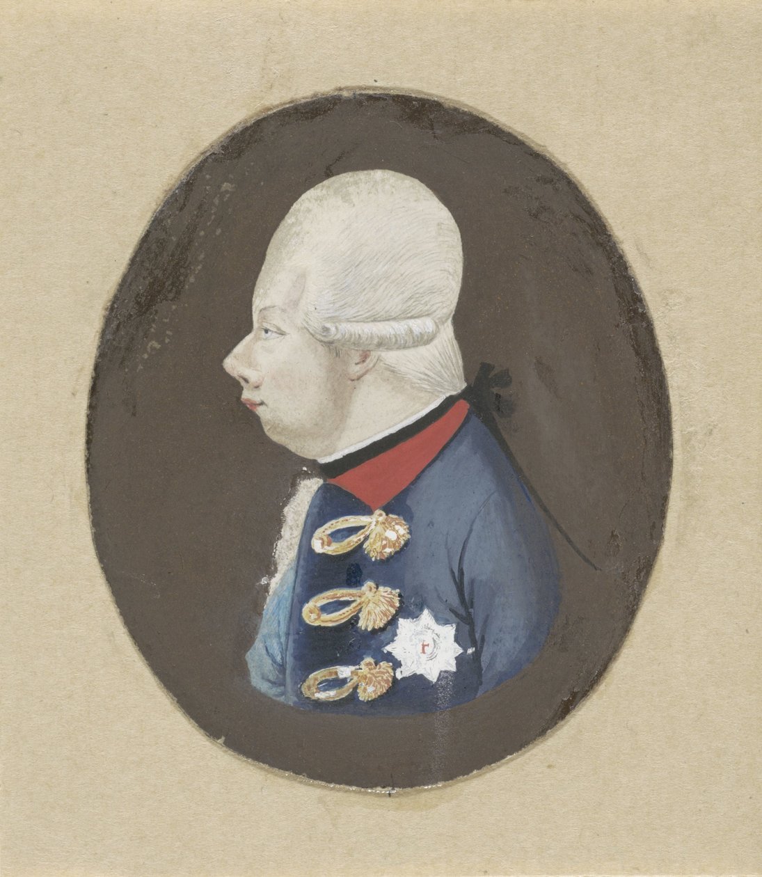 Porträtt av William V, Prins av Orange-Nassau av Anonymous
